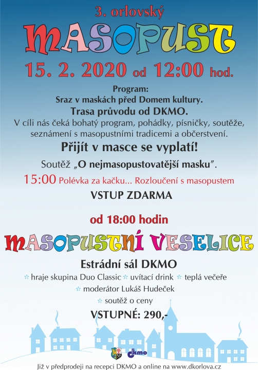 Masopust – 15. 2. 2020