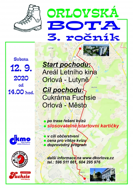 Orlovská bota – sobota 12. 9. 2020
