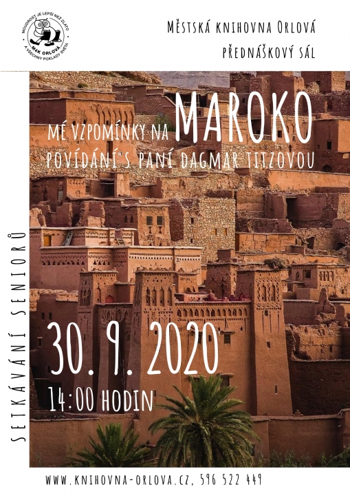 Setkávání seniorů – Mé vzpomínky na Maroko
