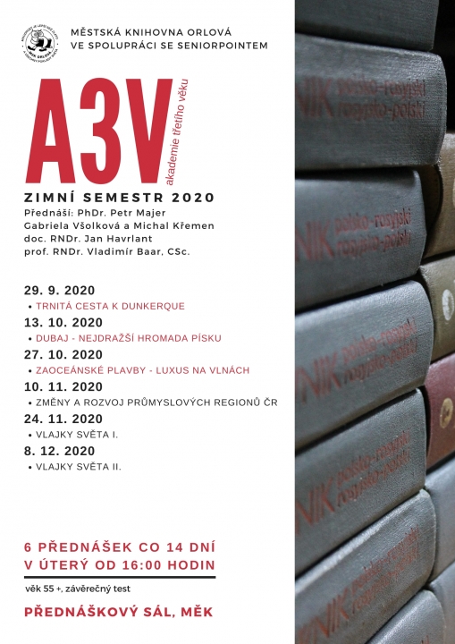 Akademie třetího věku (ZS) – Zaoceánské plavby: luxus na vlnách