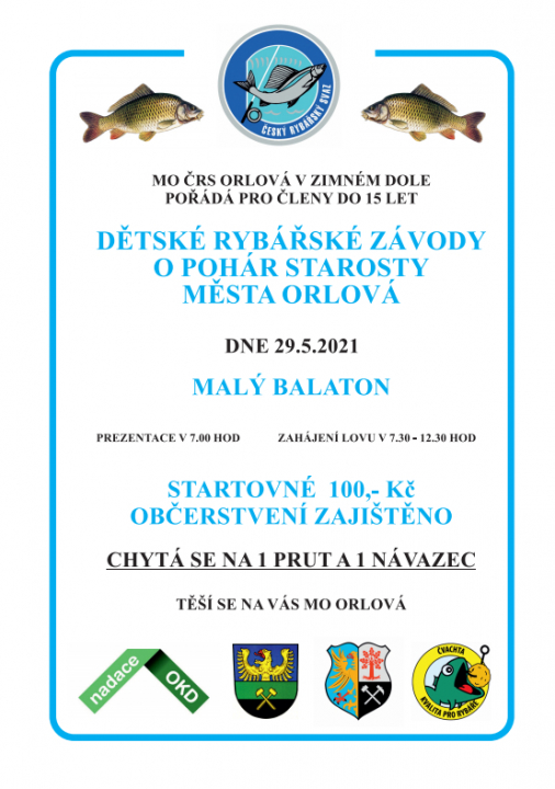 Dětské rybářské závody