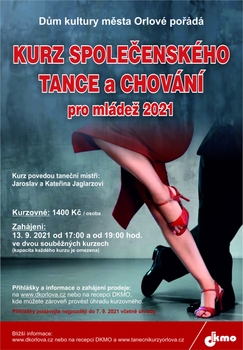 Taneční kurz pro mládež