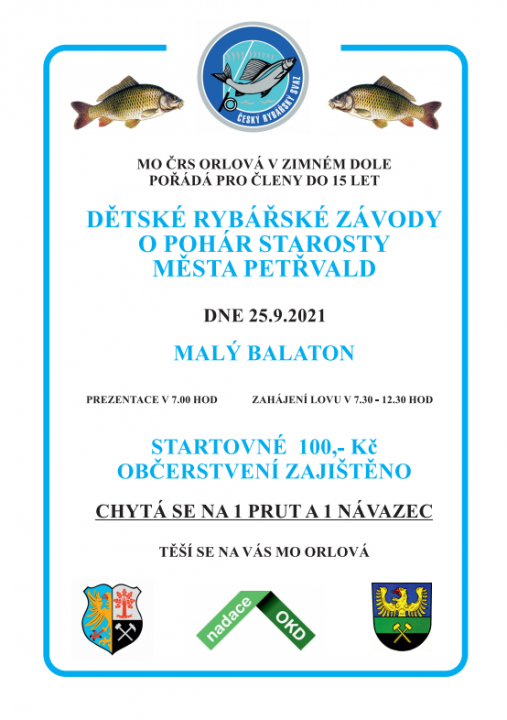 Dětské rybářské závody