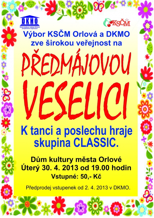 Předmájová veselice