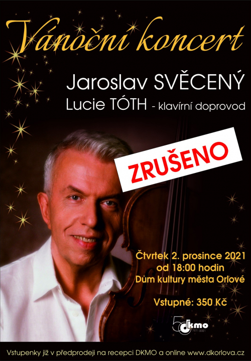 Vánoční koncert - zrušeno