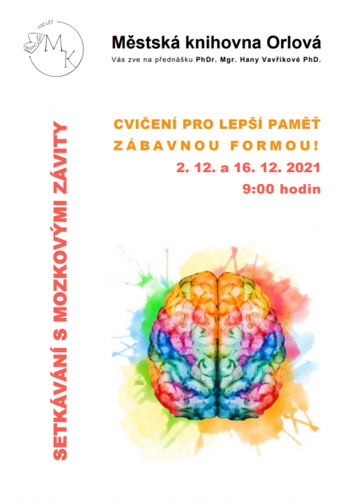 Setkávání s mozkovými závity - zrušeno