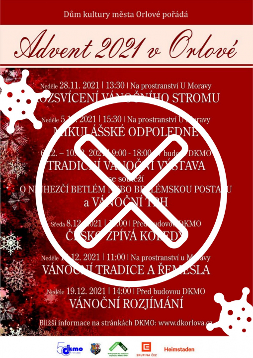 Advent v Orlové - zrušeno