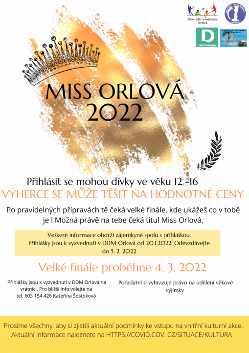Miss Orlová 2022