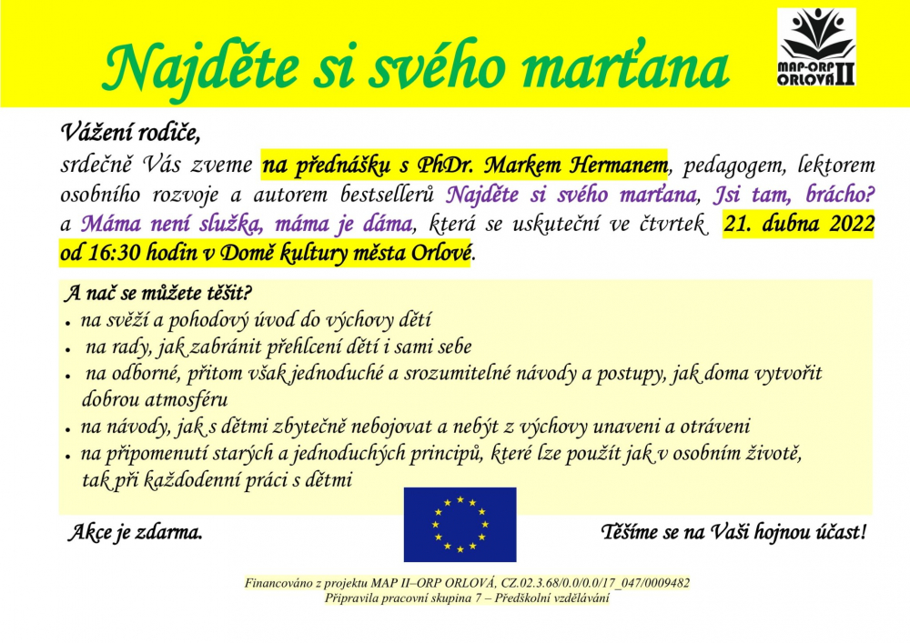 NAJDĚTE SI SVÉHO MARŤANA DÍKY MARKA HERMANA!