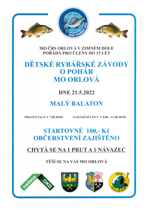 Dětské rybářské závody