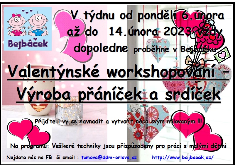 Valentýnské workshopování