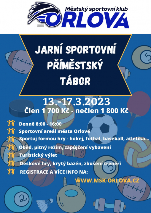 Jarní sportovní příměstský tábor