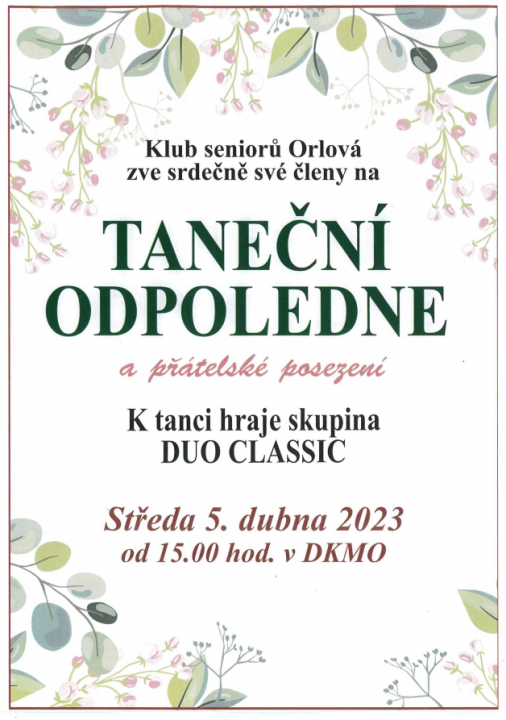 Taneční odpoledne