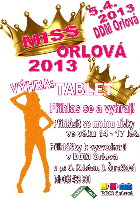 MISS Orlová 2013