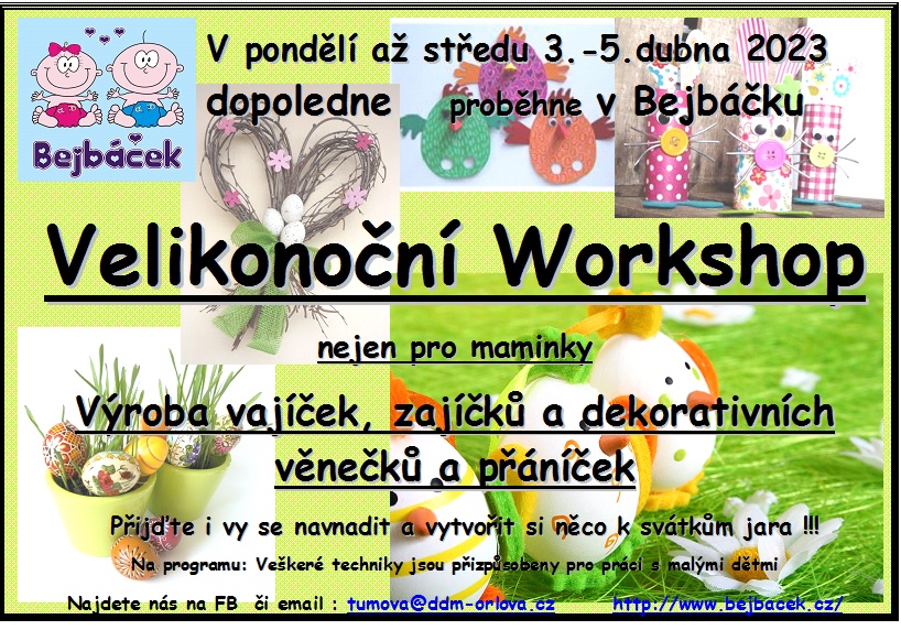VELIKONOČNÍ WORKSHOP