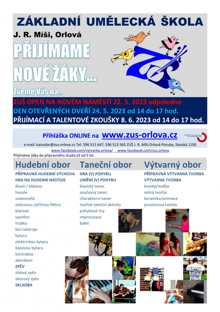 Přijímací a talentové zkoušky