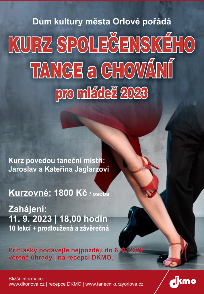 Kurz společenského tance a chování pro mládež