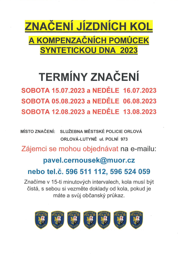 Značení jízních kol