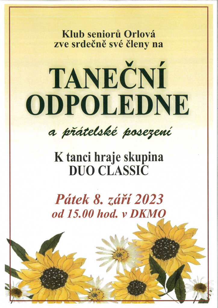 Taneční odpoledne