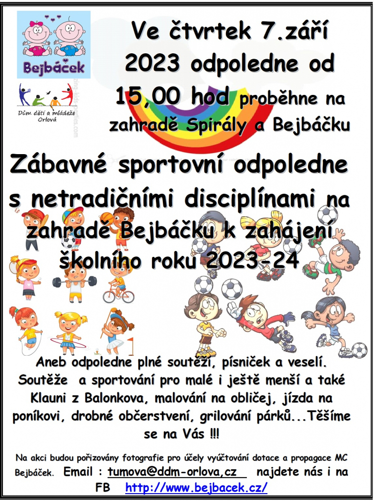 Zábavné sportovní odpoledne