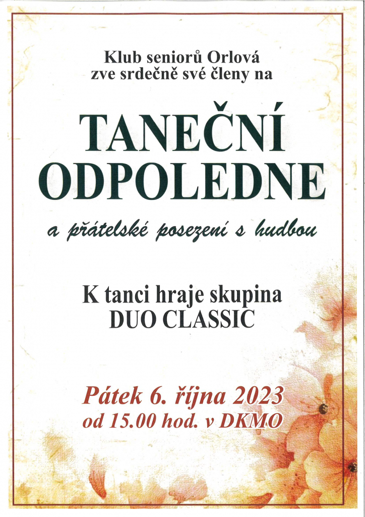 Taneční odpoledne