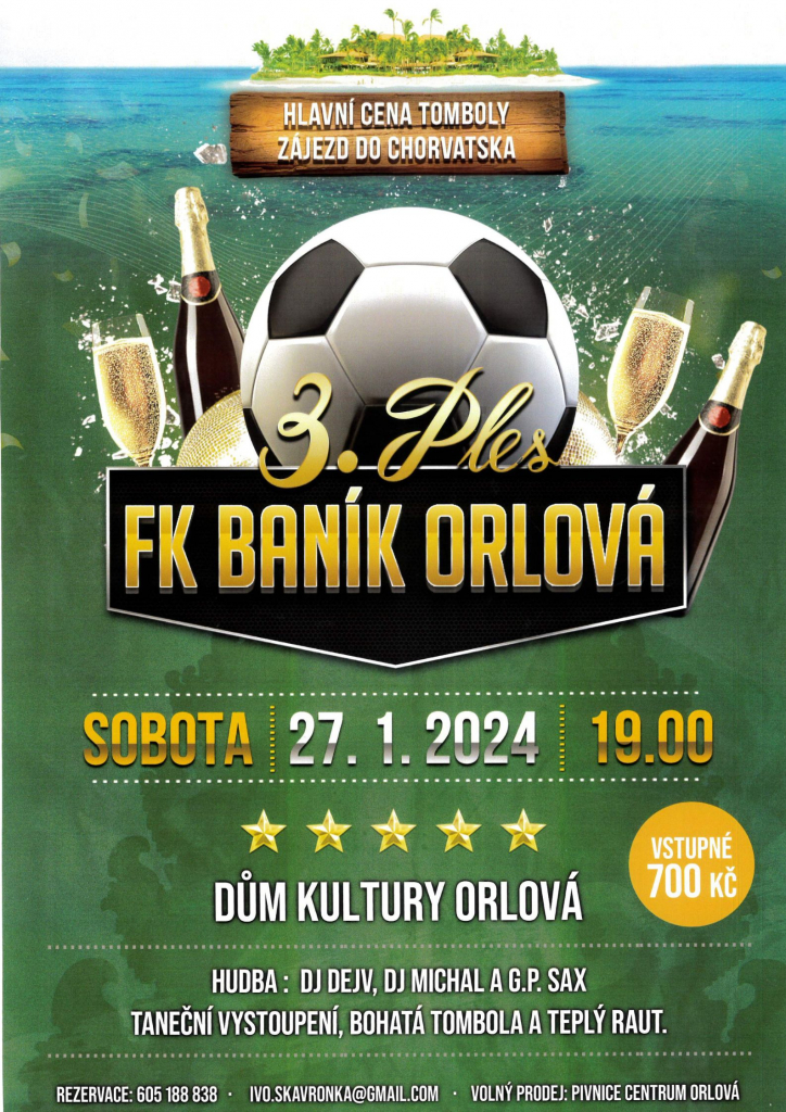3. Ples FK Baník Orlová