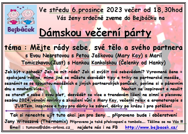 Dámská večerní párty