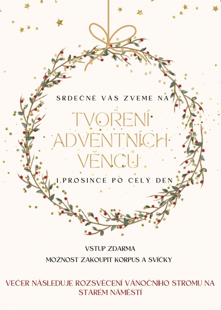 Tvoření adventních věnců