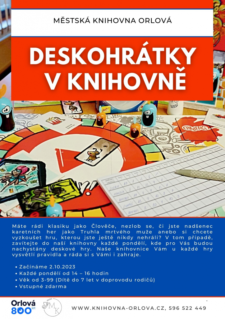 Deskohrátky v knihovně