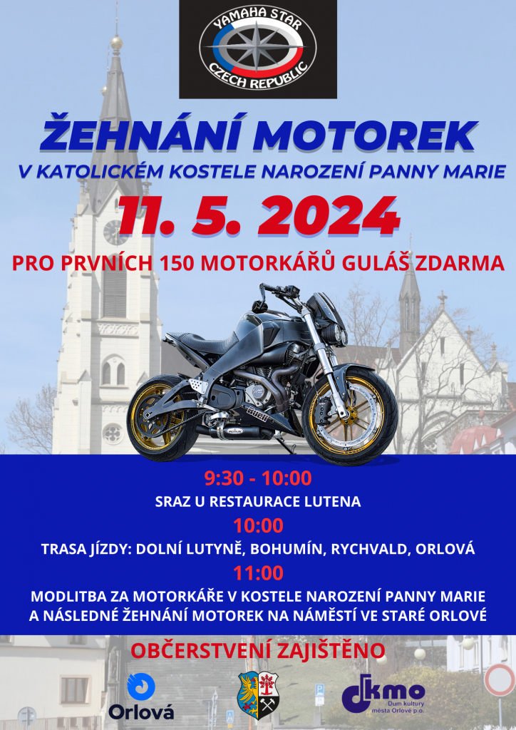 Žehnání motorek