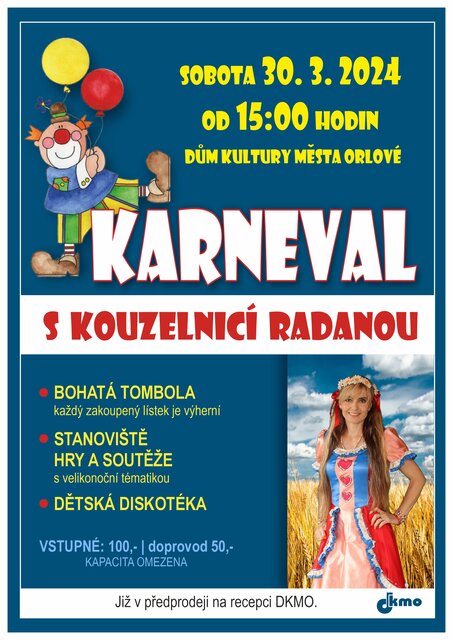Karneval s kouzelnicí Radanou