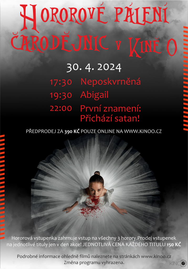 Hororové pálení čarodějnic v Kině O!
