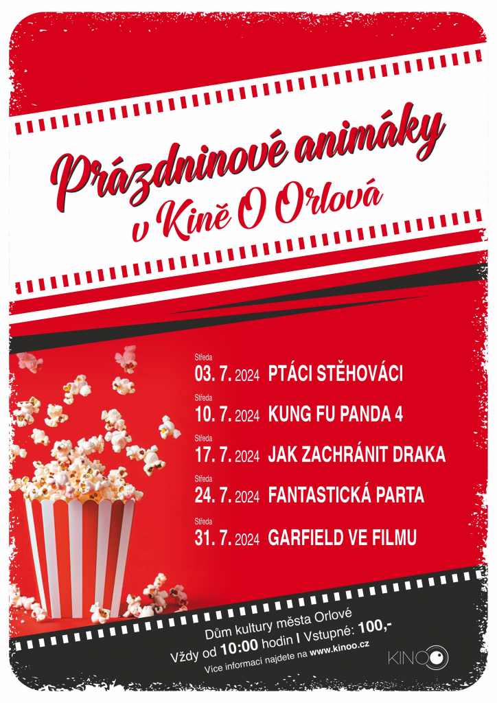 Prázdninové animáky v Kině O!