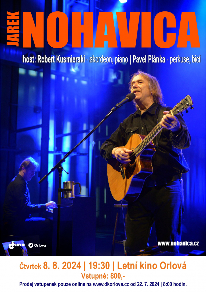 Koncert Jarka Nohavici v Letňáku