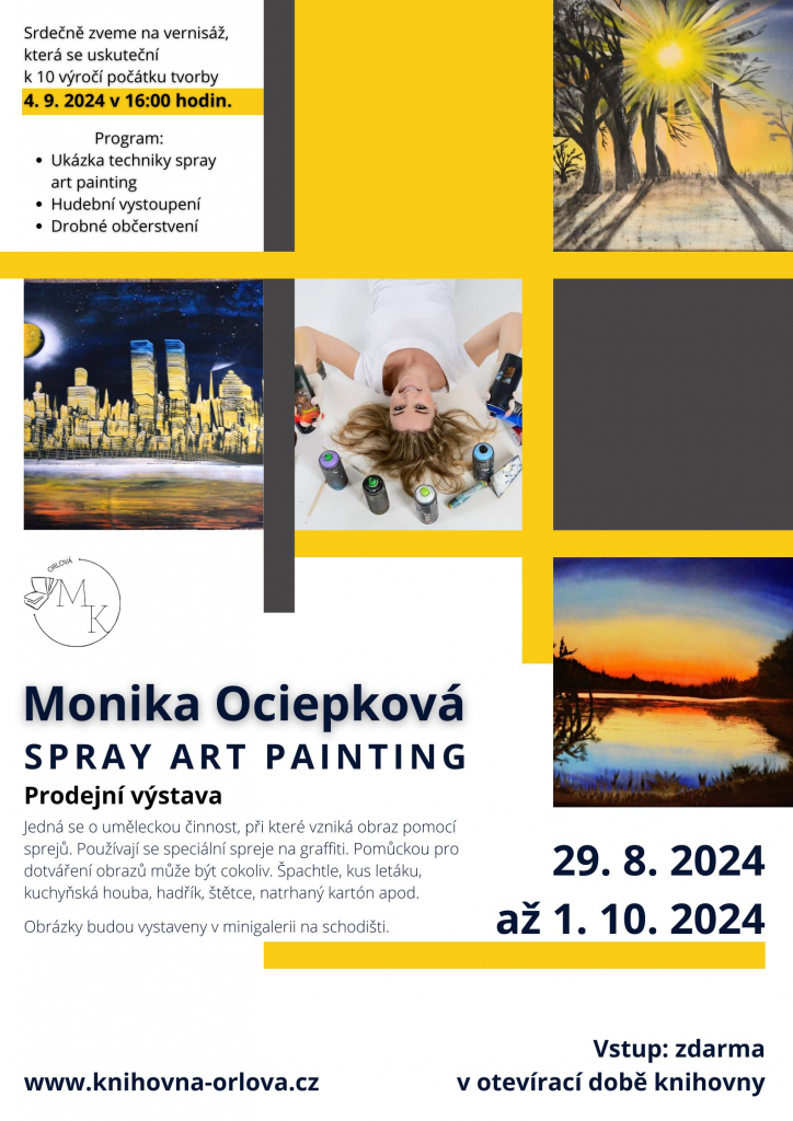 Výstava – Monika Ociepková