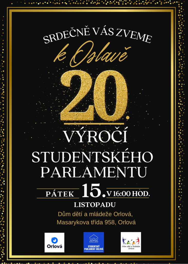 20. výročí studentského parlamentu