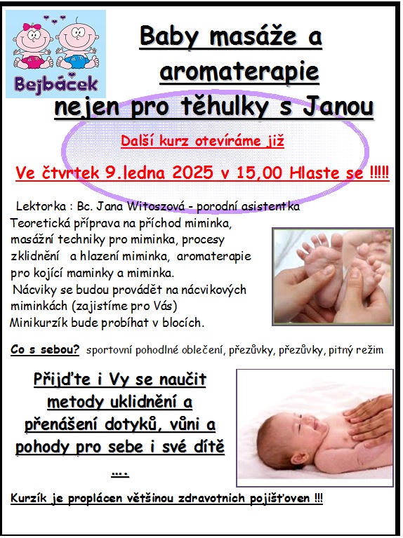 BABY MASÁŽE