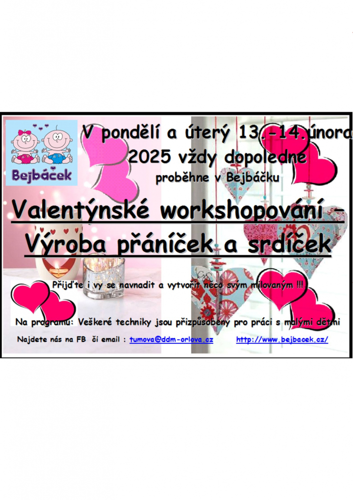 Valentýnské workshopování