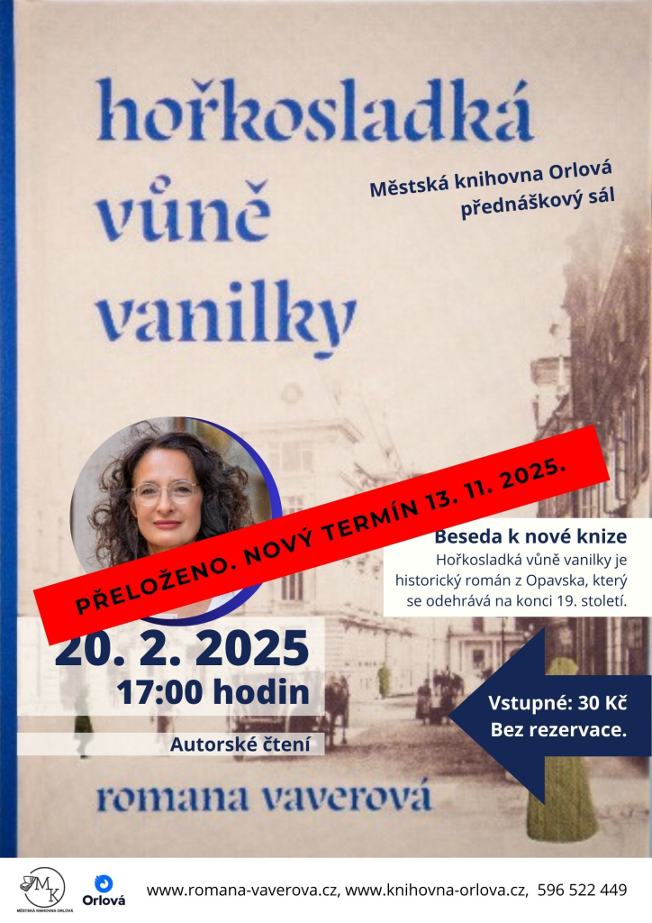 Autorské čtení – Romana Vaverková