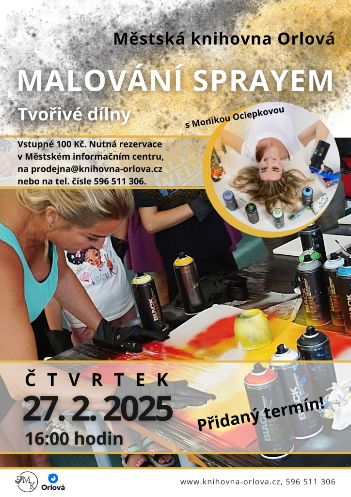 Kurz malování sprayem