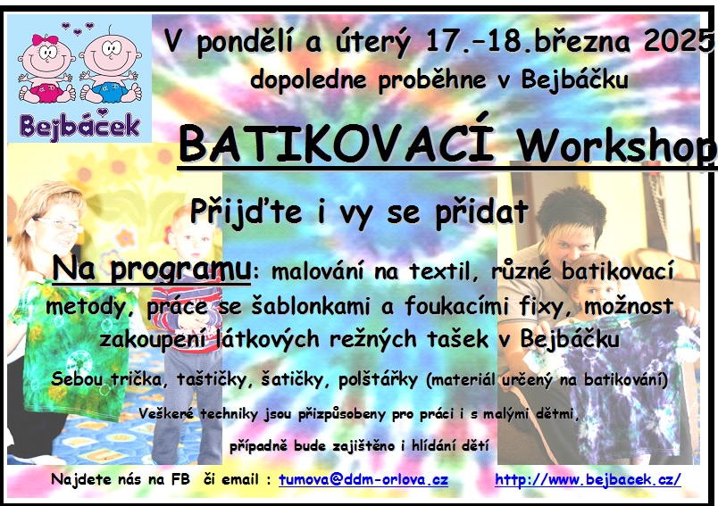 BATIKOVACÍ WORKSHOP