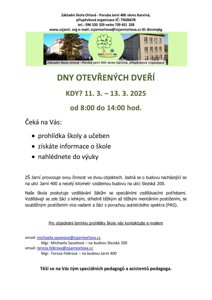 Den otevřených dveří