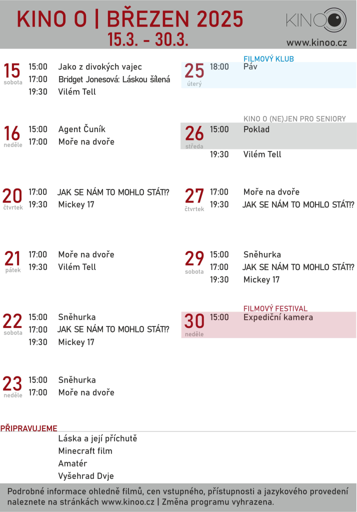 Kino O březen