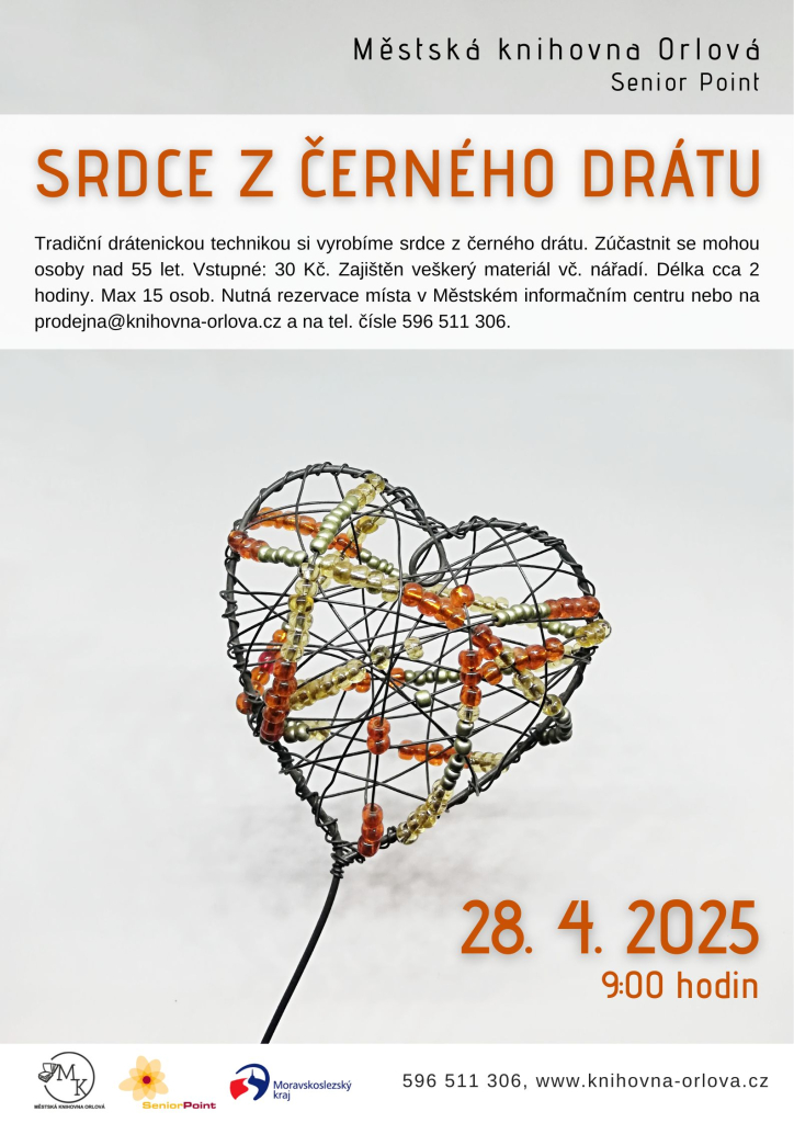 Srdce z černého drátu