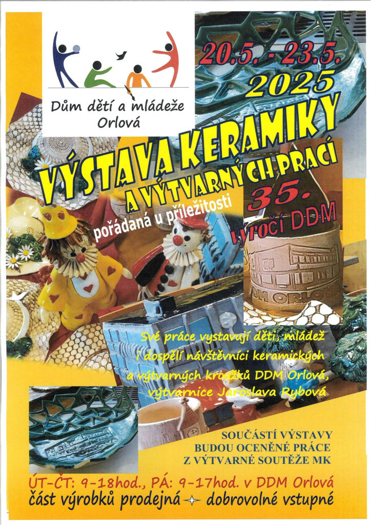 Výstava keramiky a výtvarných prací