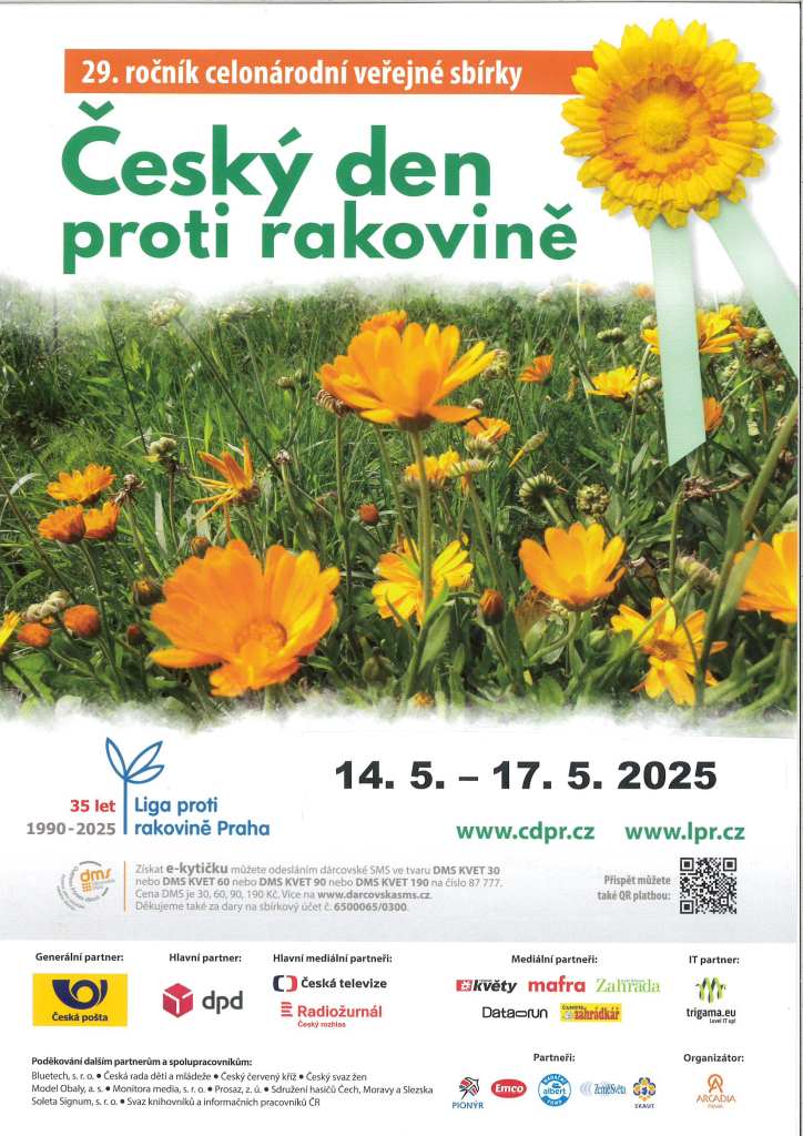 ČESKÝ DEN PROTI RAKOVINĚ 2025