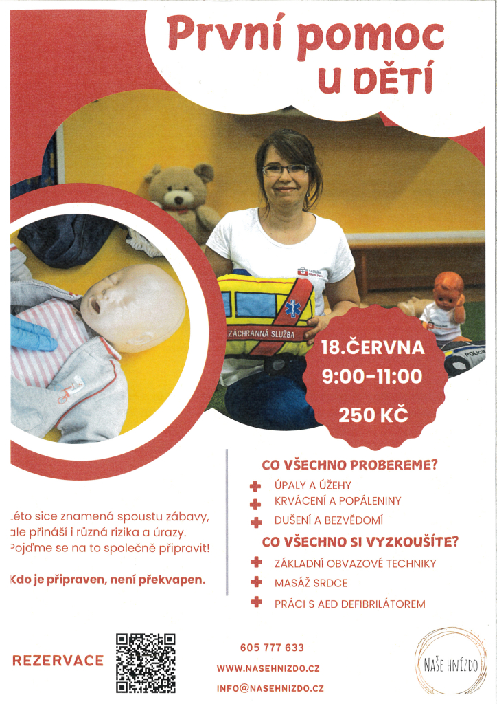 PRVNÍ POMOC U DĚTÍ