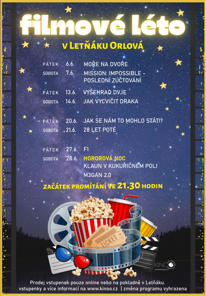 Filmové léto v Letňáku!