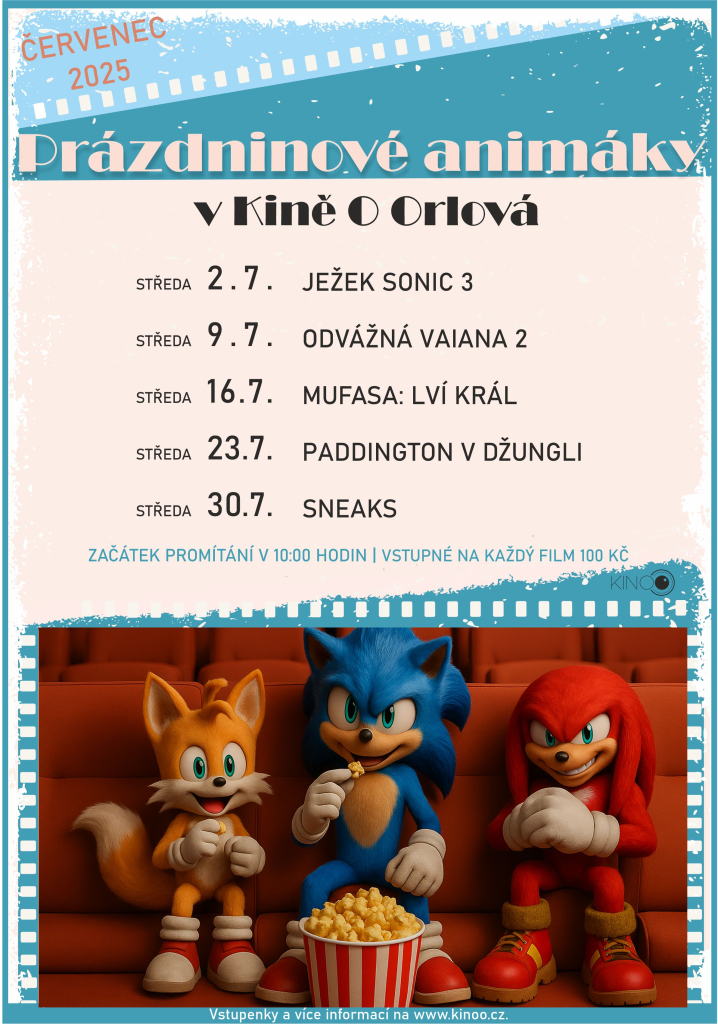 Prázdninové animáky v Kině O!