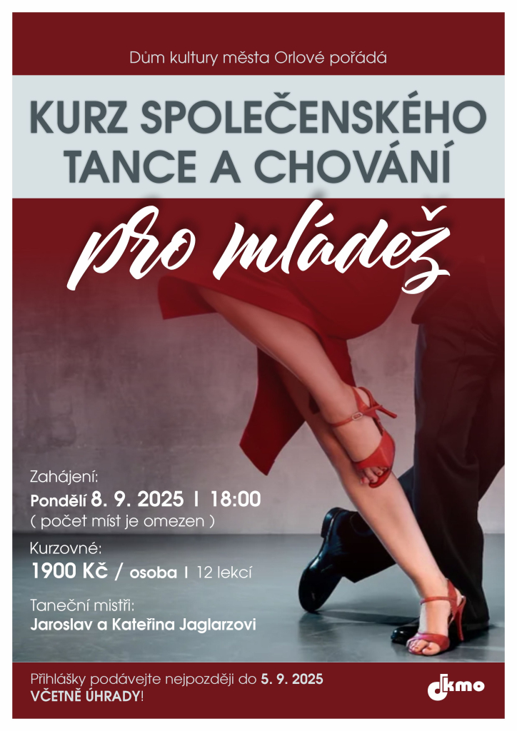 Kurz společenského tance a chování pro mládež